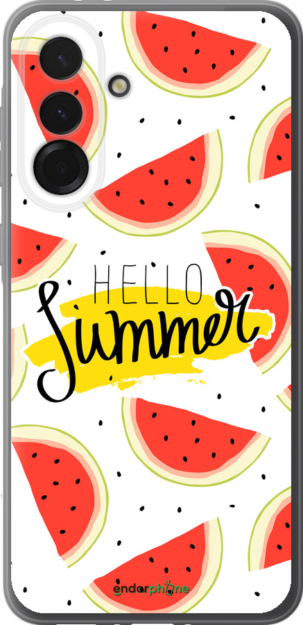 Силиконовый чехол Hello Summer для Samsung Galaxy A36 - 4356u-3836 изображение 
