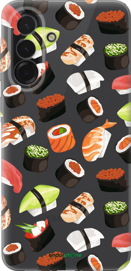 Силиконовый чехол Суши для Samsung Galaxy A36 - 4404u-3836 изображение 