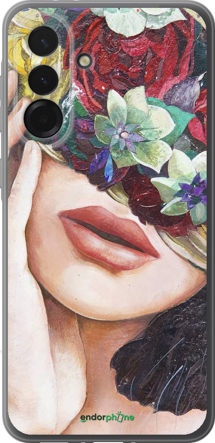 Силиконовый чехол Head Flower для Samsung Galaxy A36 - 4460u-3836 изображение 