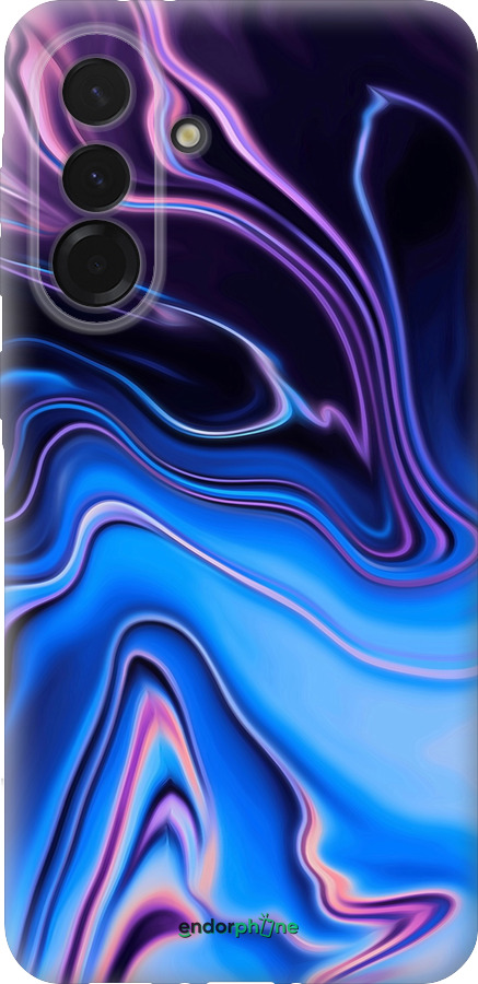 Силиконовый чехол Узор воды для Samsung Galaxy A36 - 4491u-3836 изображение 