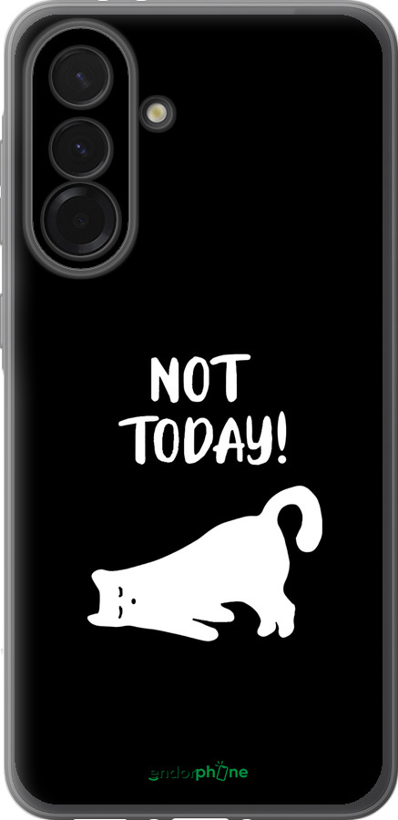 Силіконовий чехол Втомлений кіт для Samsung Galaxy A36 - 4535u-3836 изображение 