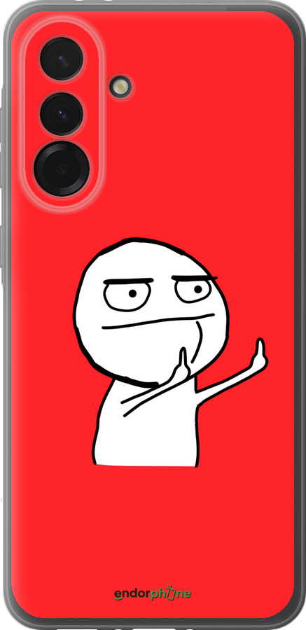 Силиконовый чехол Мем для Samsung Galaxy A36 - 4578u-3836 изображение 