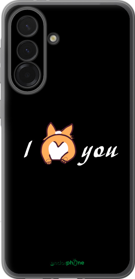 Силиконовый чехол Люблю для Samsung Galaxy A36 - 4586u-3836 изображение 