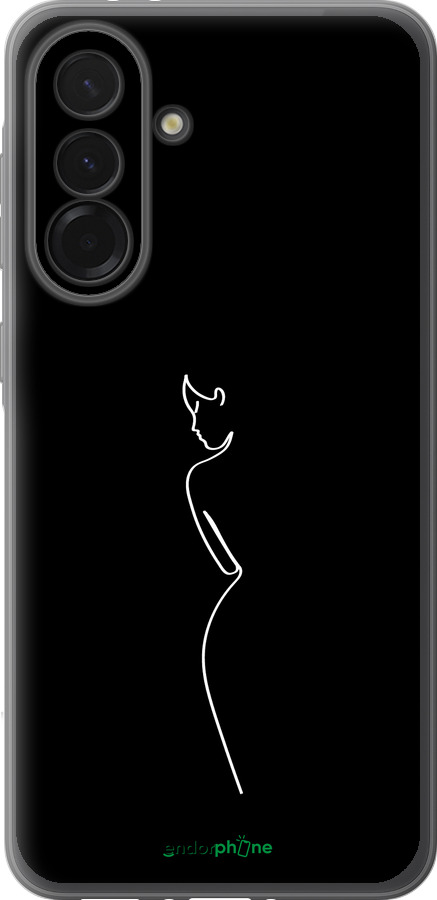 Силиконовый чехол Силуэт1 для Samsung Galaxy A36 - 4590u-3836 изображение 