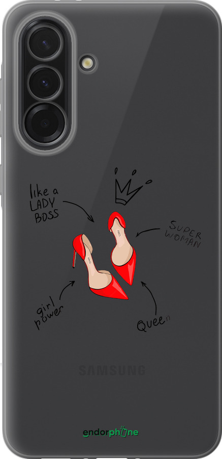 Силиконовый чехол Женщина для Samsung Galaxy A36 - 4599u-3836 изображение 
