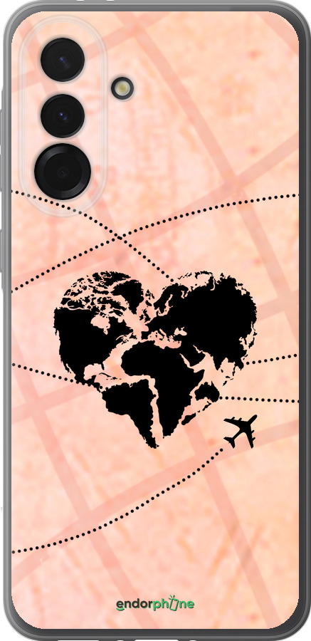 Силіконовий чехол Подорожуй для Samsung Galaxy A36 - 4607u-3836 изображение 