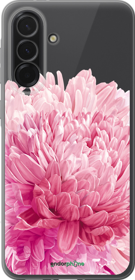 Силиконовый чехол Хризантема для Samsung Galaxy A36 - 4666u-3836 изображение 