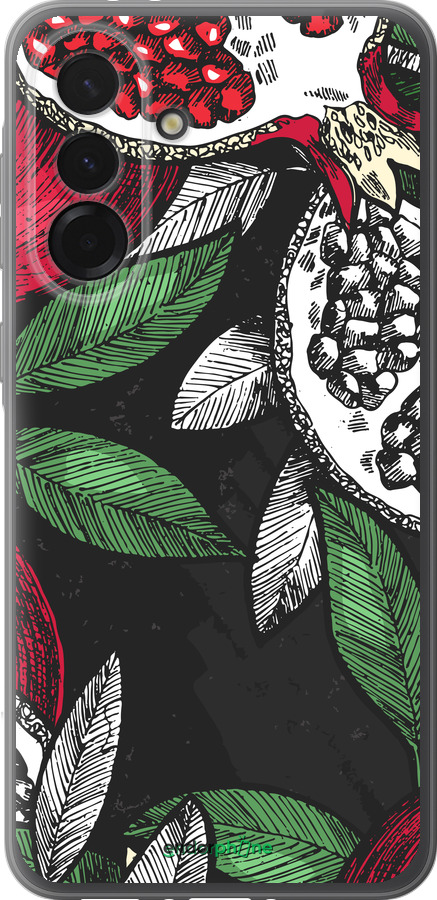 Силиконовый чехол Гранат для Samsung Galaxy A36 - 4692u-3836 изображение 