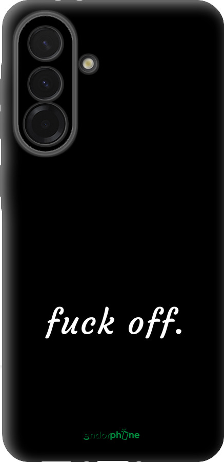 Силіконовий чехол Fuck off для Samsung Galaxy A36 - 4731u-3836 изображение 