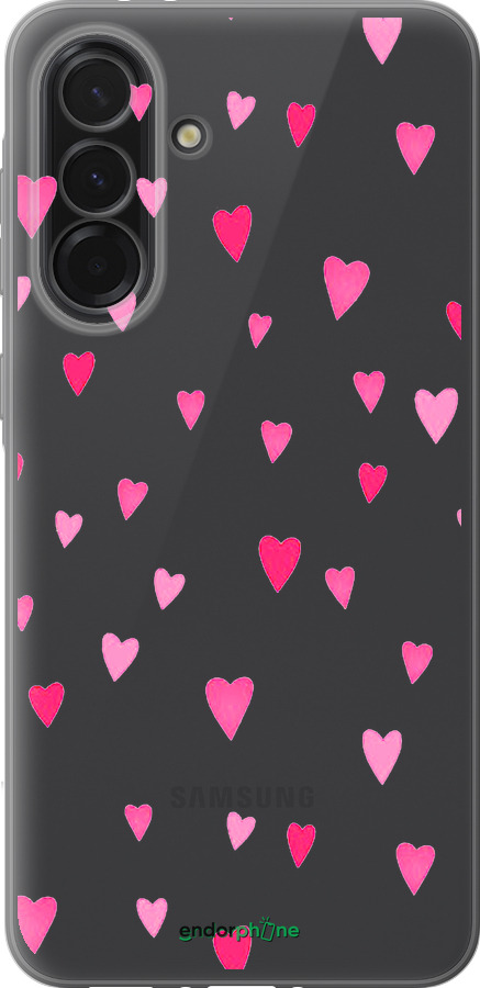 Силіконовий чехол Сердечка 2 для Samsung Galaxy A36 - 4763u-3836 изображение 