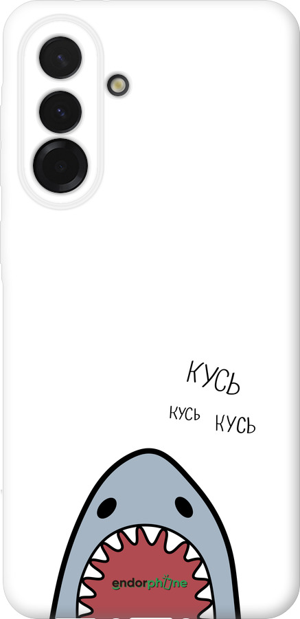 Силиконовый чехол Акула для Samsung Galaxy A36 - 4870u-3836 изображение 