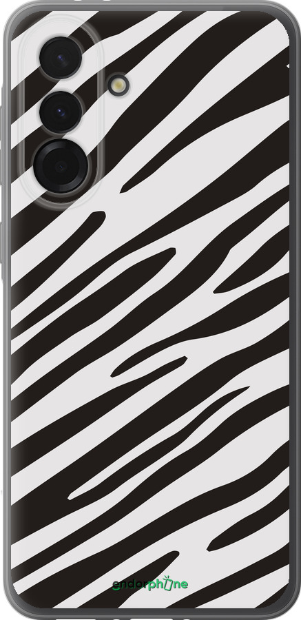 Силиконовый чехол Классическая зебра для Samsung Galaxy A36 - 4874u-3836 изображение 