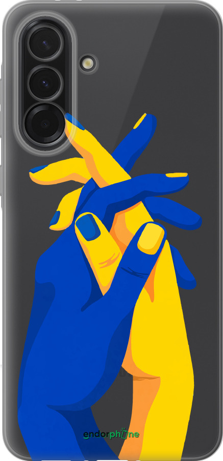 Силиконовый чехол Stand With Ukraine для Samsung Galaxy A36 - 5255u-3836 изображение 