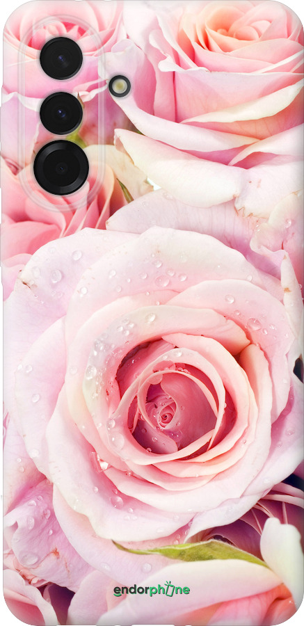 Силиконовый чехол Розы для Samsung Galaxy A36 - 525u-3836 изображение 