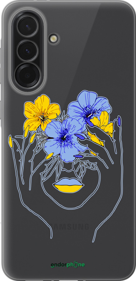 Силиконовый чехол Девушка v4 для Samsung Galaxy A36 - 5276u-3836 изображение 