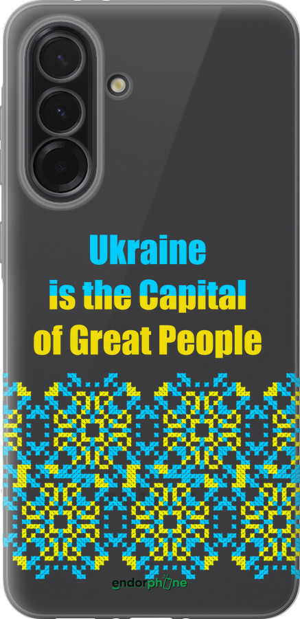 Силиконовый чехол Ukraine для Samsung Galaxy A36 - 5283u-3836 изображение 