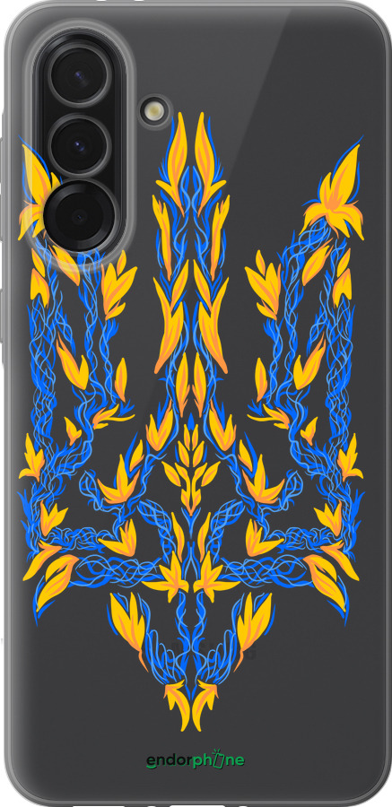 Силиконовый чехол Герб Украины v3 для Samsung Galaxy A36 - 5313u-3836 изображение 