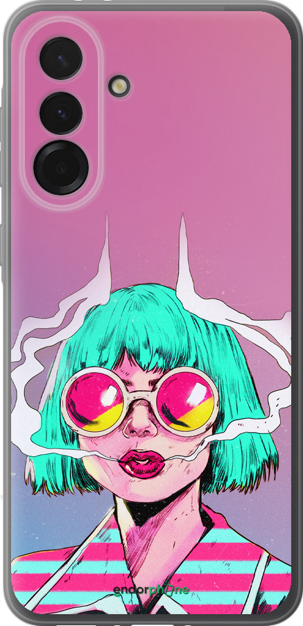 Силіконовий чехол Поп арт дівчина для Samsung Galaxy A36 - 5378u-3836 изображение 