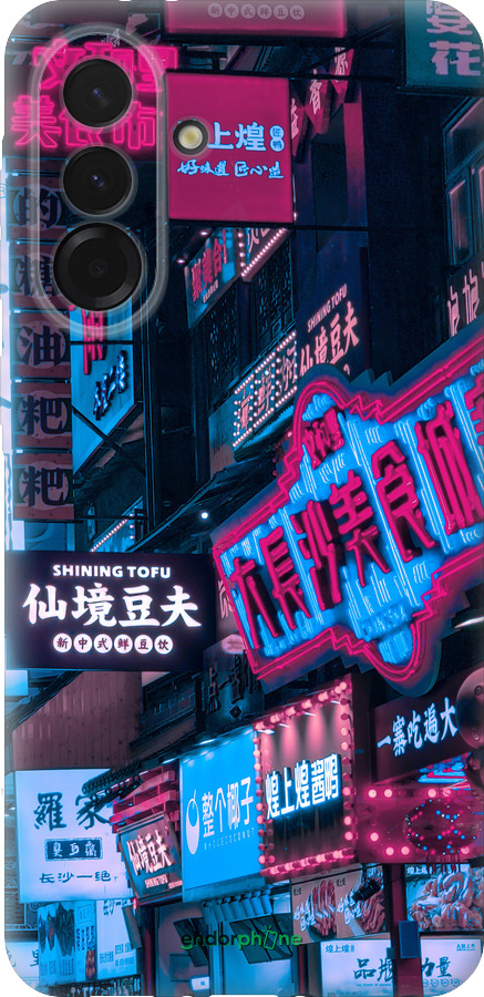 Силіконовий чехол Hong Kong City для Samsung Galaxy A36 - 5536u-3836 изображение 