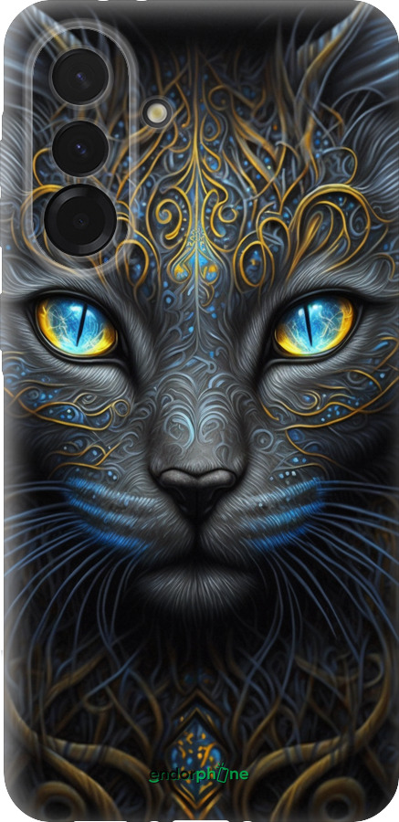 Силиконовый чехол Кошка для Samsung Galaxy A36 - 5548u-3836 изображение 