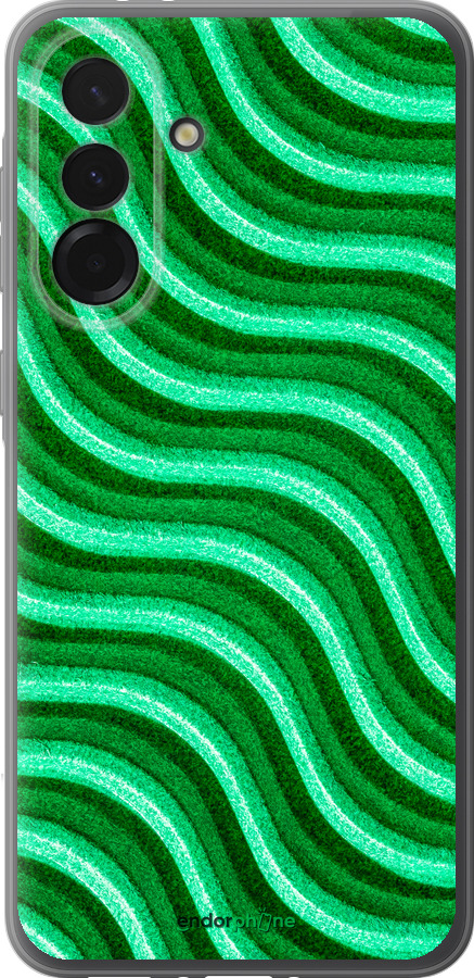 Силиконовый чехол Волнистые линии для Samsung Galaxy A36 - 5578u-3836 изображение 