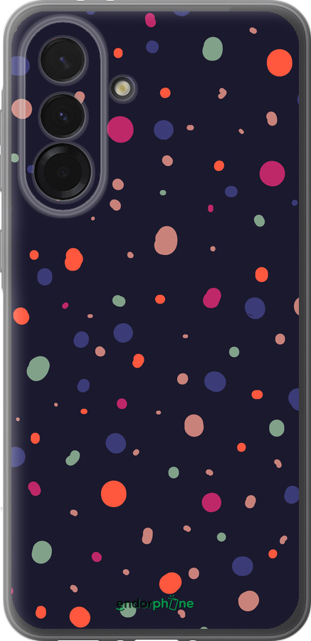 Силиконовый чехол Горошек v2 для Samsung Galaxy A36 - 5599u-3836 изображение 