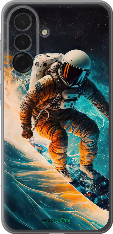 Силіконовий чехол Сноубордист для Samsung Galaxy A36 - 5604u-3836 изображение 