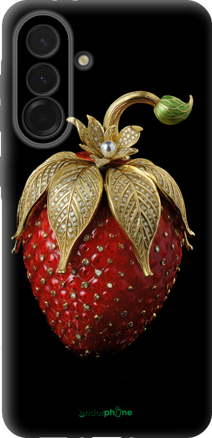 Силиконовый чехол Клубника v3 для Samsung Galaxy A36 - 5638u-3836 изображение 