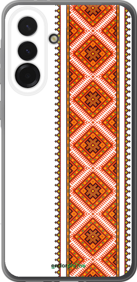 Силиконовый чехол Вышиванка 25 для Samsung Galaxy A36 - 593u-3836 изображение 