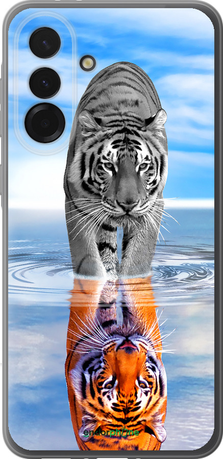 Силіконовий чехол Тигр для Samsung Galaxy A36 - 6016u-3836 изображение 