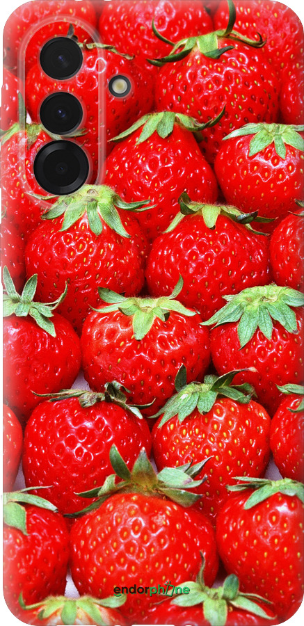 Силиконовый чехол Клубника для Samsung Galaxy A36 - 6020u-3836 изображение 