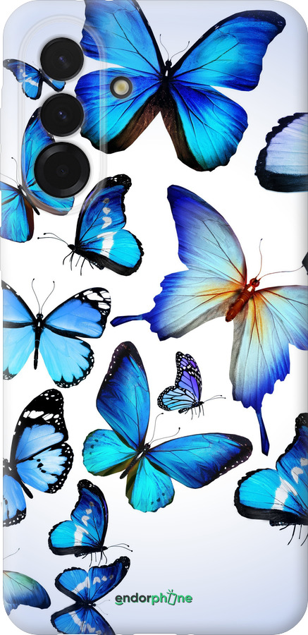 Силіконовий чехол Метелики для Samsung Galaxy A36 - 6023u-3836 изображение 