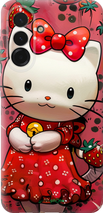 Силиконовый чехол hello kitty1 для Samsung Galaxy A36 - 6036u-3836 изображение 