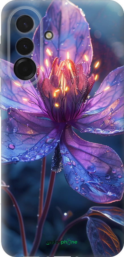 Силіконовий чехол Магічна квітка для Samsung Galaxy A36 - 6038u-3836 изображение 