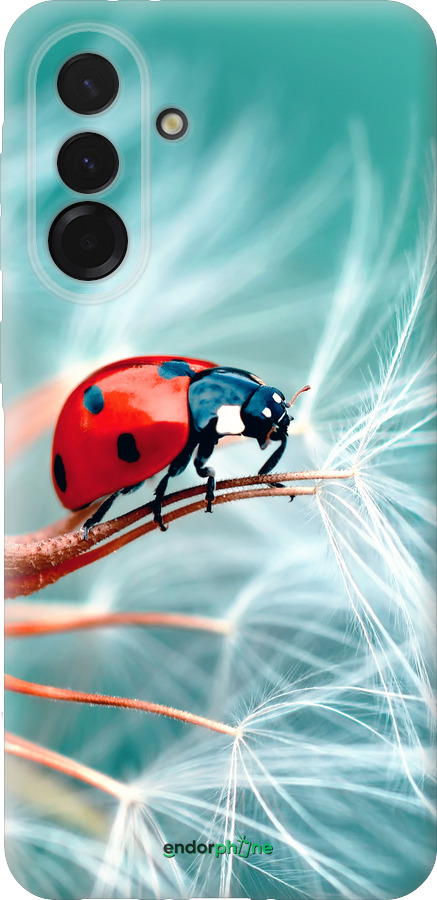 Силиконовый чехол Божья коровка для Samsung Galaxy A36 - 6049u-3836 изображение 