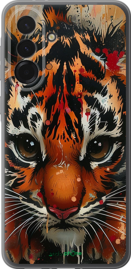 Силиконовый чехол Mini tiger для Samsung Galaxy A36 - 6052u-3836 изображение 