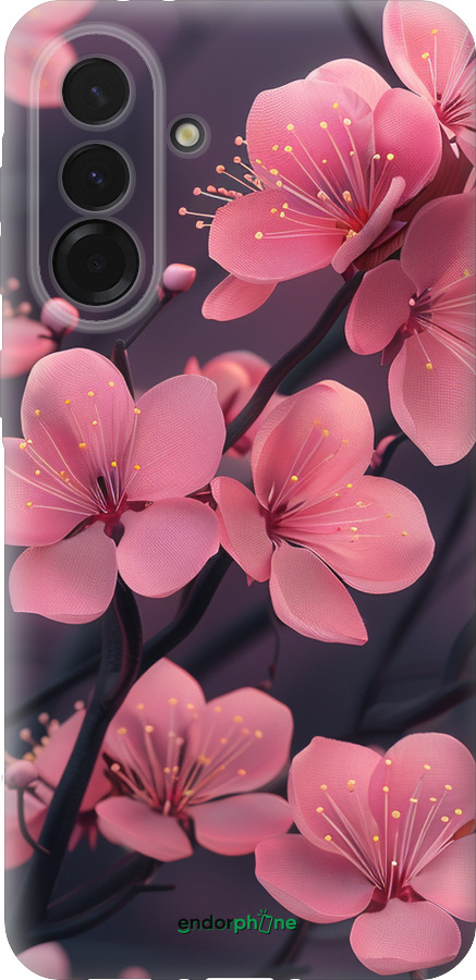 Силиконовый чехол Пурпурная сакура для Samsung Galaxy A36 - 6075u-3836 изображение 