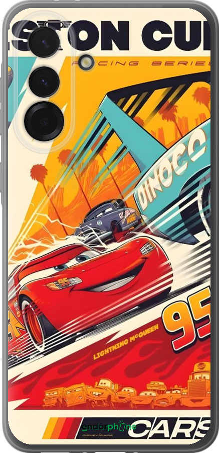 Силиконовый чехол Тачки для Samsung Galaxy A36 - 6288u-3836 изображение 