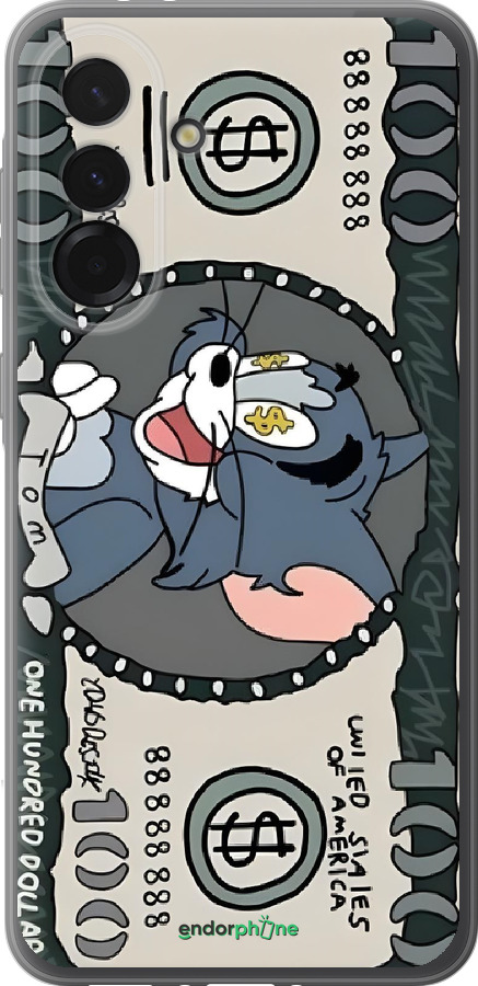 Силіконовий чехол Том и джерри для Samsung Galaxy A36 - 6291u-3836 изображение 