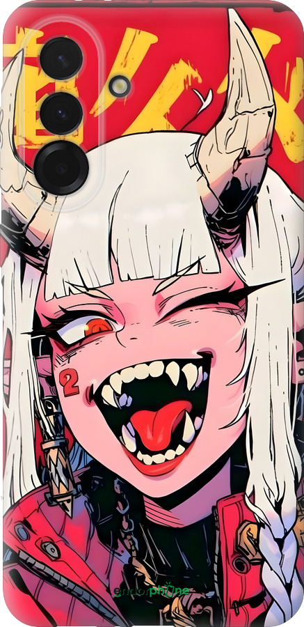Силіконовий чехол Аніме демон для Samsung Galaxy A36 - 6308u-3836 изображение 