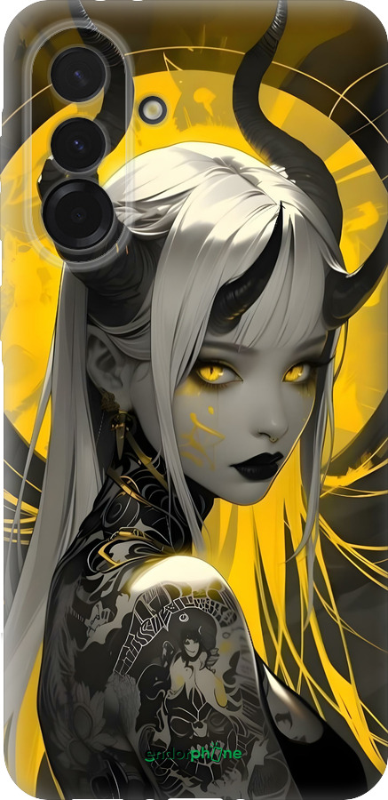 Силиконовый чехол Аниме демон 2 для Samsung Galaxy A36 - 6309u-3836 изображение 