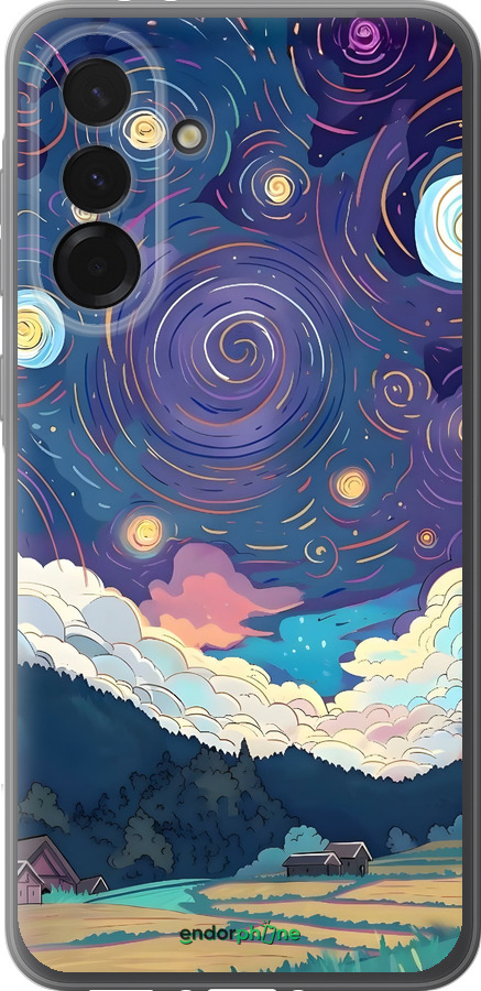 Силиконовый чехол Креативный арт для Samsung Galaxy A36 - 6322u-3836 изображение 