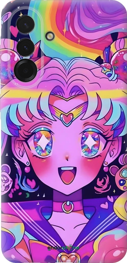 Силиконовый чехол Сейлор Мун 3 для Samsung Galaxy A36 - 6352u-3836 изображение 