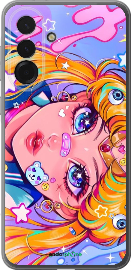 Силиконовый чехол Сейлор Мун 4 для Samsung Galaxy A36 - 6353u-3836 изображение 