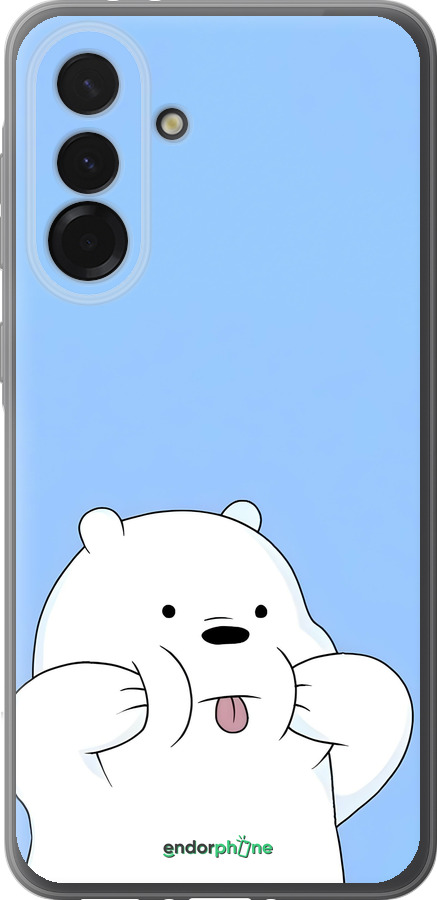 Силиконовый чехол Милый мишка для Samsung Galaxy A36 - 6357u-3836 изображение 