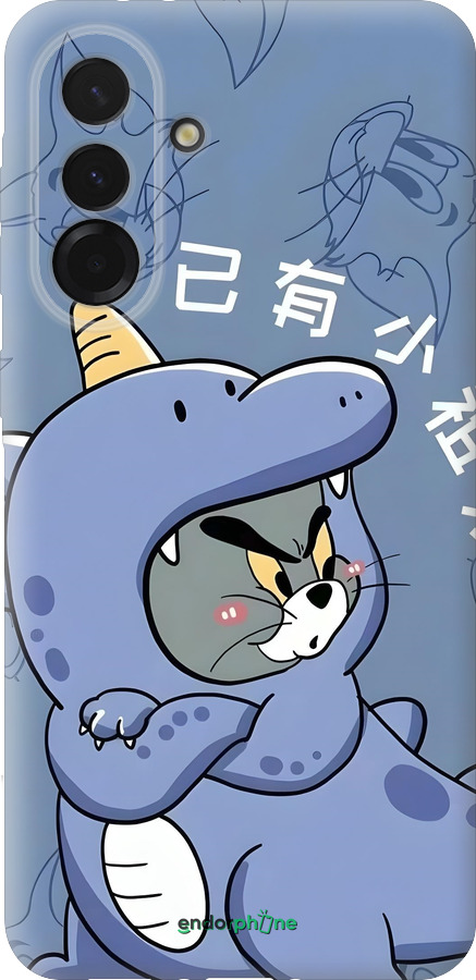 Силіконовий чехол Том і джеррі 1 для Samsung Galaxy A36 - 6358u-3836 изображение 