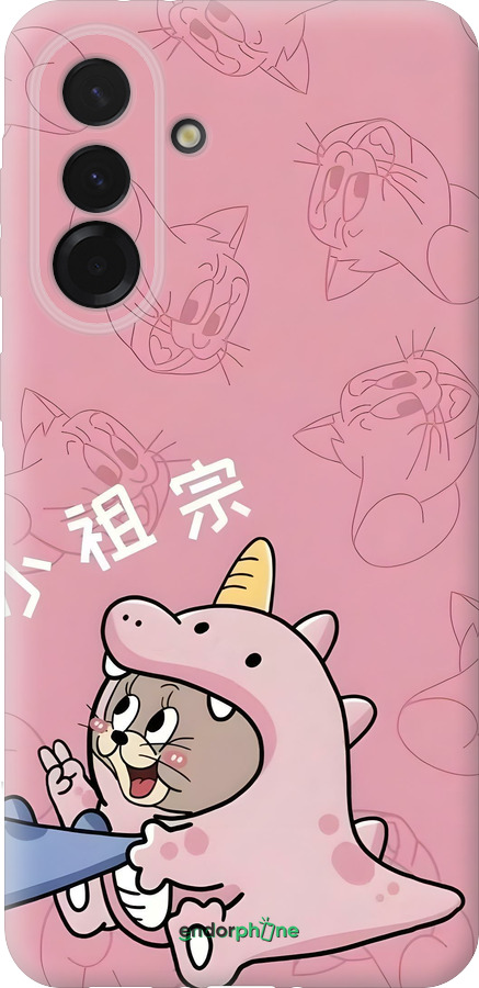 Силиконовый чехол Том и джерри 2 для Samsung Galaxy A36 - 6359u-3836 изображение 