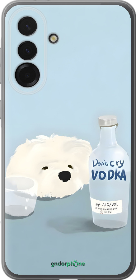 Силиконовый чехол Пес водка для Samsung Galaxy A36 - 6368u-3836 изображение 