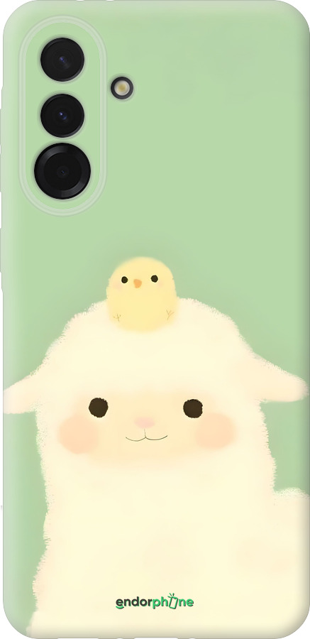 Силіконовий чехол Барашек и ципленок для Samsung Galaxy A36 - 6369u-3836 изображение 