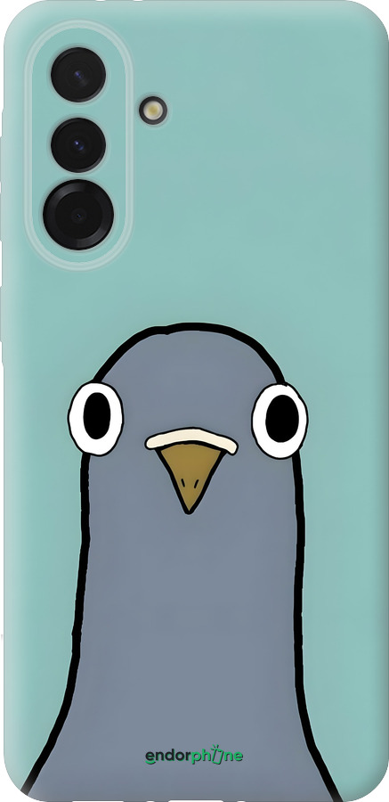 Силиконовый чехол Голубь для Samsung Galaxy A36 - 6388u-3836 изображение 